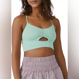 FP Movement by Free People Women’s Free Throw Strappy Back Cutout Crop Tank Top